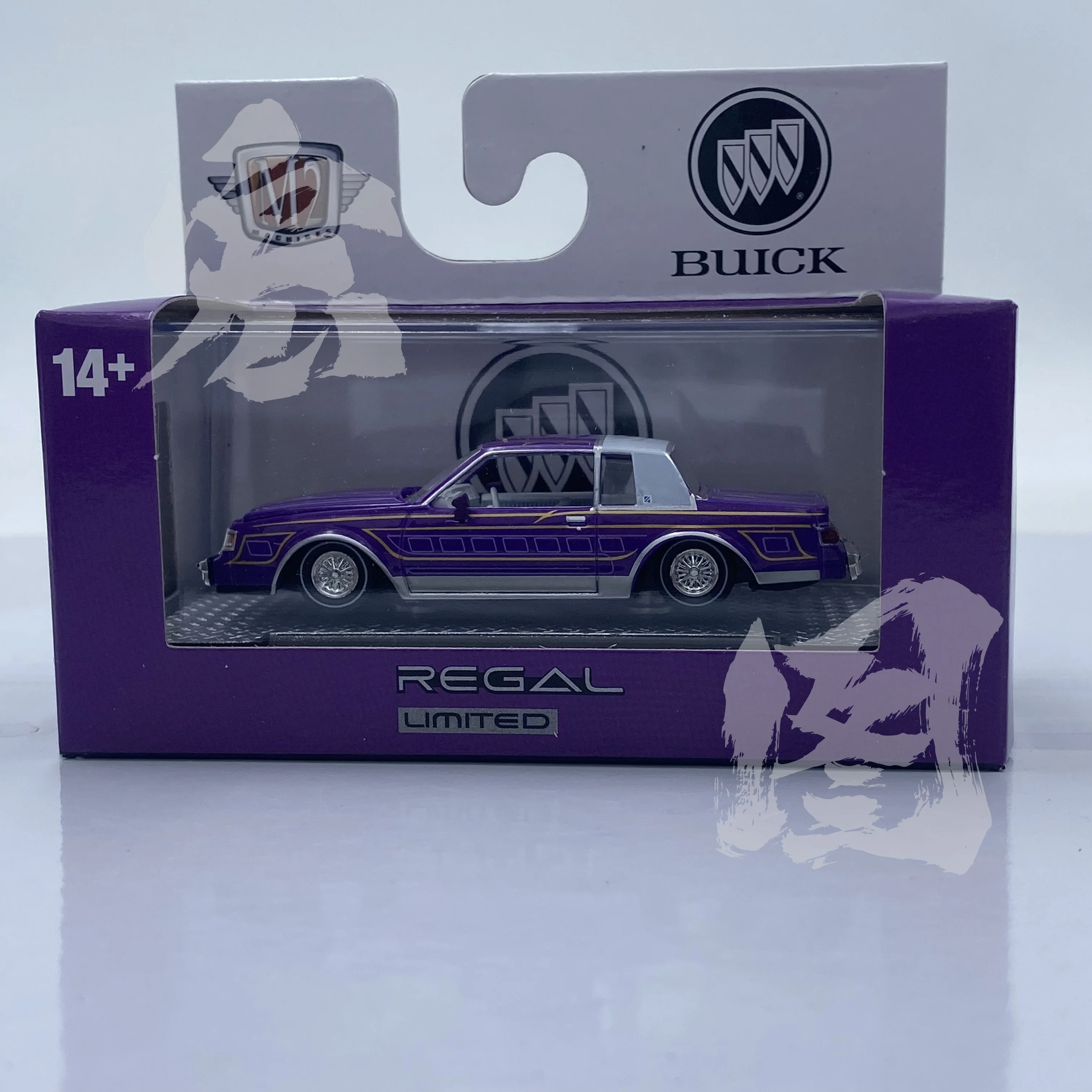 

M2 Machines 1/64 Alloy car model toys 1987 Buick Regal Limited