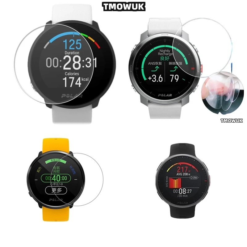 

​​For Polar Vantage V V2 M M2 M3 Ignite 2 Pacer Pro Grit X Pro Unite M200 – Clear View Smartwatch Glass​​