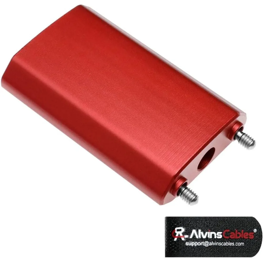 

Alvin's Cables 2.4" Tilt Axis Extender for DJI Ronin 2 Gimbal, Tilt Axis Height-Increasing Block for Taller Cameras,Red-A0127