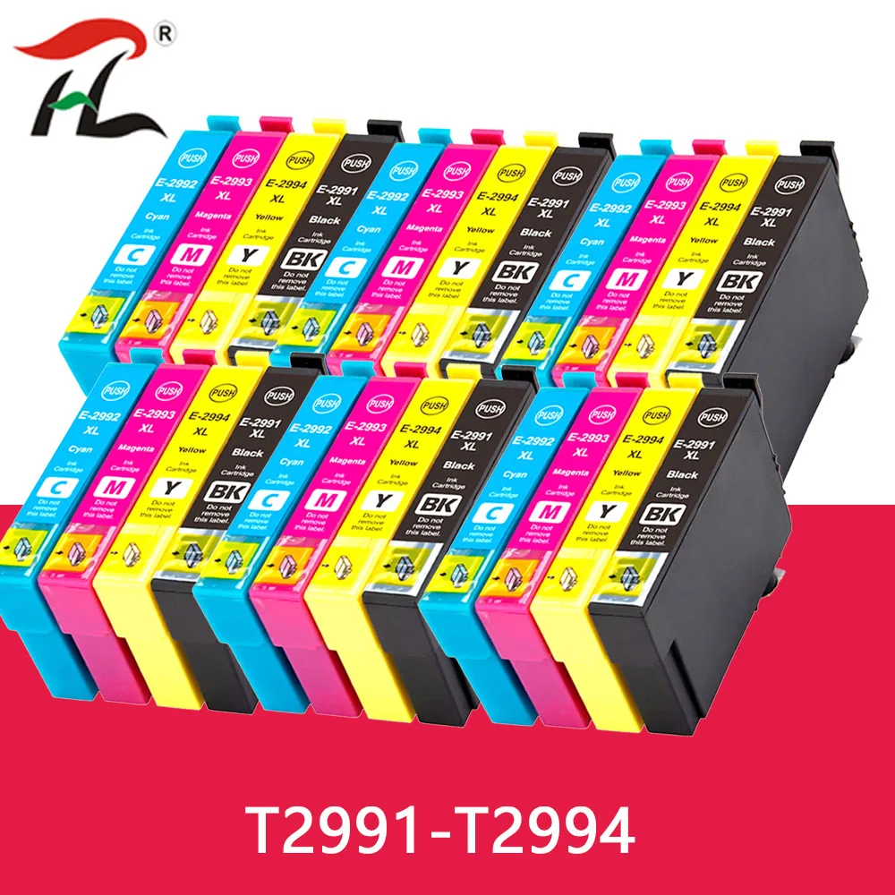 สำหรับ29XL Epson T2991 T2991XL T29XL เข้ากันได้กับตลับหมึก Epson XP 235 247 245 332 335 342 345 435 432 445 442