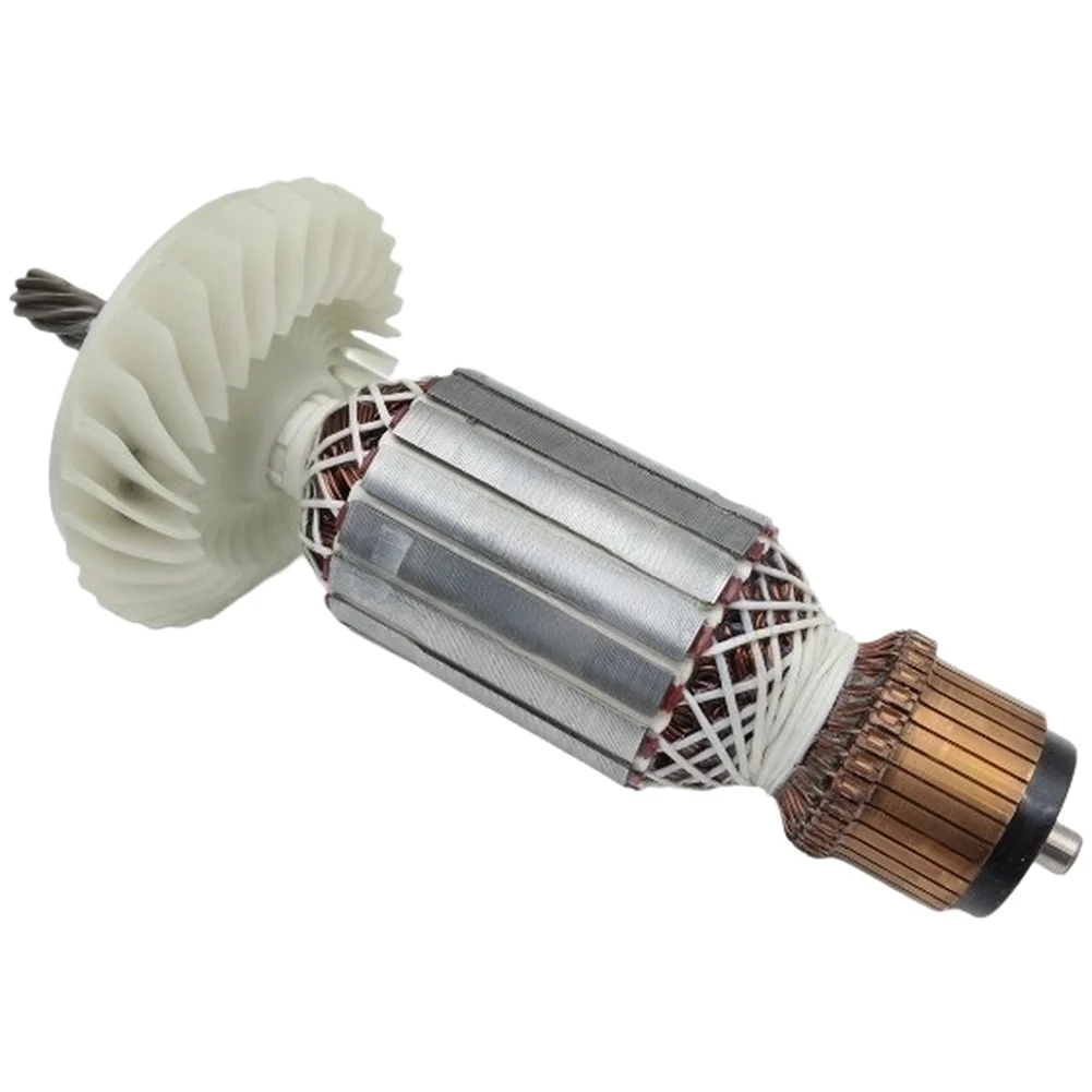 DD200 Rotor Armature Replacement For DD200 Electric Drill Hammer Metal Black Motor Part Repair Accessory Power Tool Component