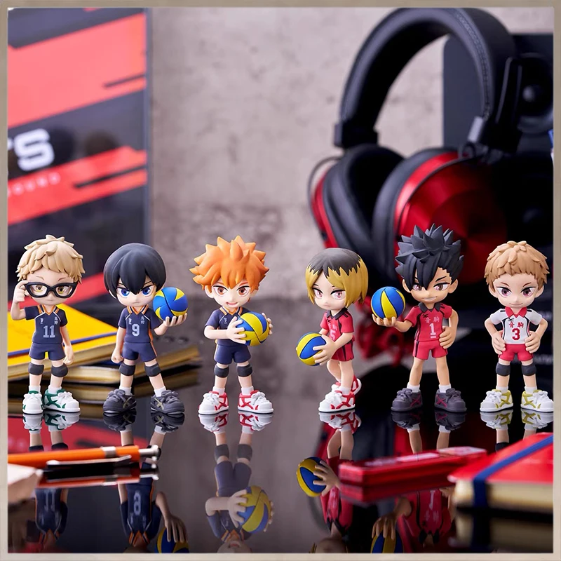 Bushiroad PalVerse Haikyuu!!!Figurka anime Haikyuu pudełko z niespodzianką Hinata Shoyo tajemnicze pudełko Trenday zagraj w zabawki dla dzieci