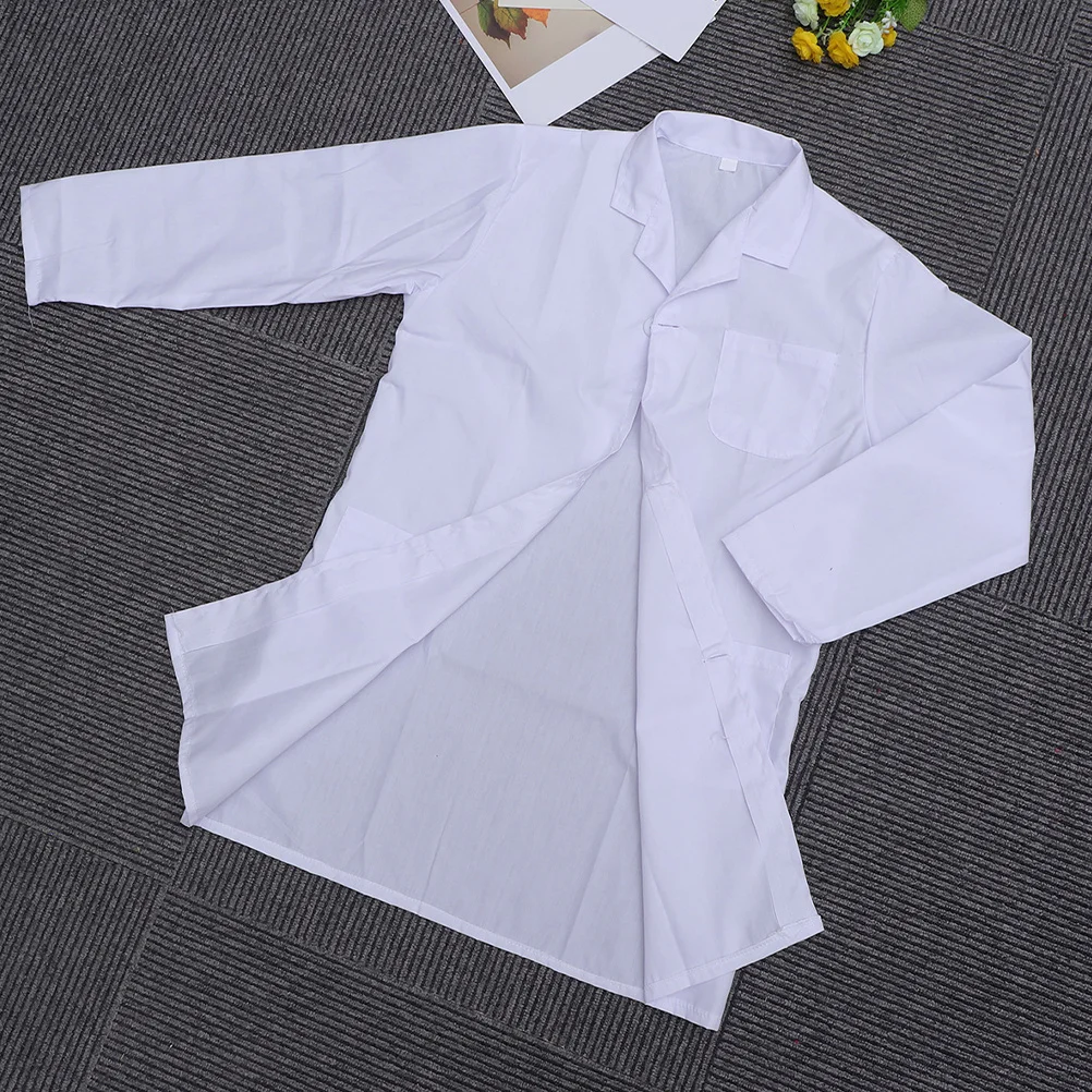 2 Stücke Kinder Labor Bequeme Atmungsaktive Kleinkind Wissenschaftler Kostüm Waschbar Rollenspiel Cosplay Kleidung Größe