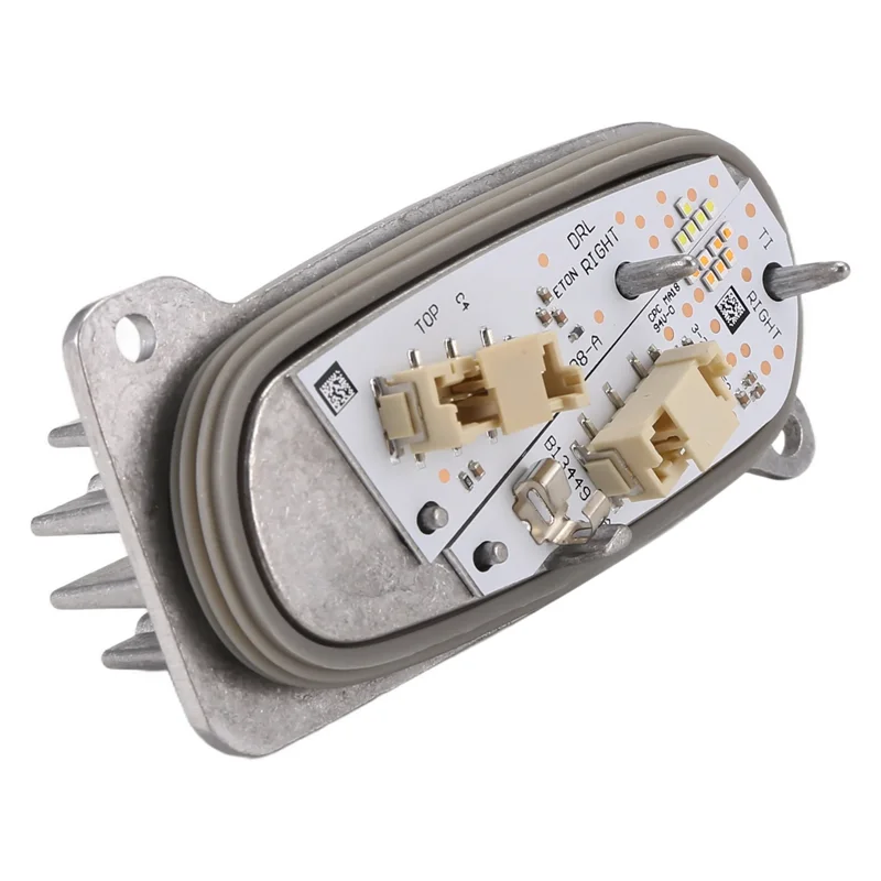 

B07A-Для SEAT Leon светодиодные фары дневных ходовых огней с радиатором, модуль управления поворотниками