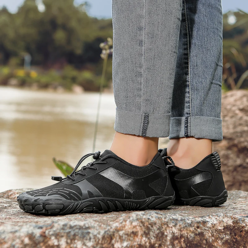 Scarpe da tracciamento Hot River, Scarpe da passeggio a piedi nudi, Scarpe a piedi nudi da uomo, Scarpe da acqua da trekking casual da donna, Scarpe sportive da donna, Taglie grandi, 46 Taglie, 47 Taglie