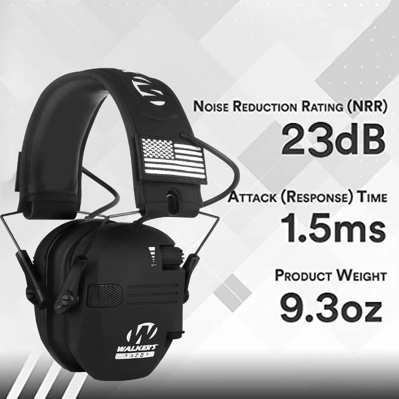 Original Military Tactical Electronic Shooting Earmuffs Outdoor Hunting Sound Pickup Noise Reduction Protection Hearing Headset