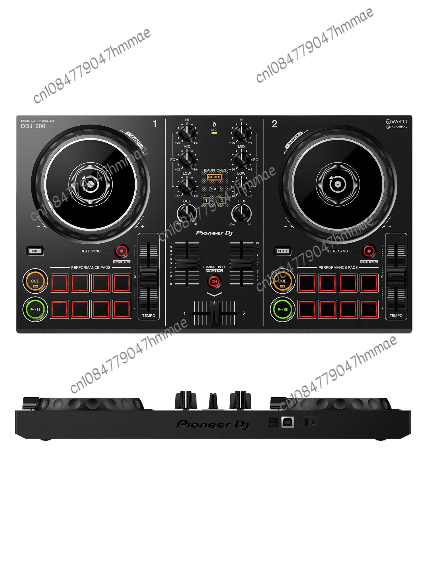 DJ novice door recommends DDJ200 disc player