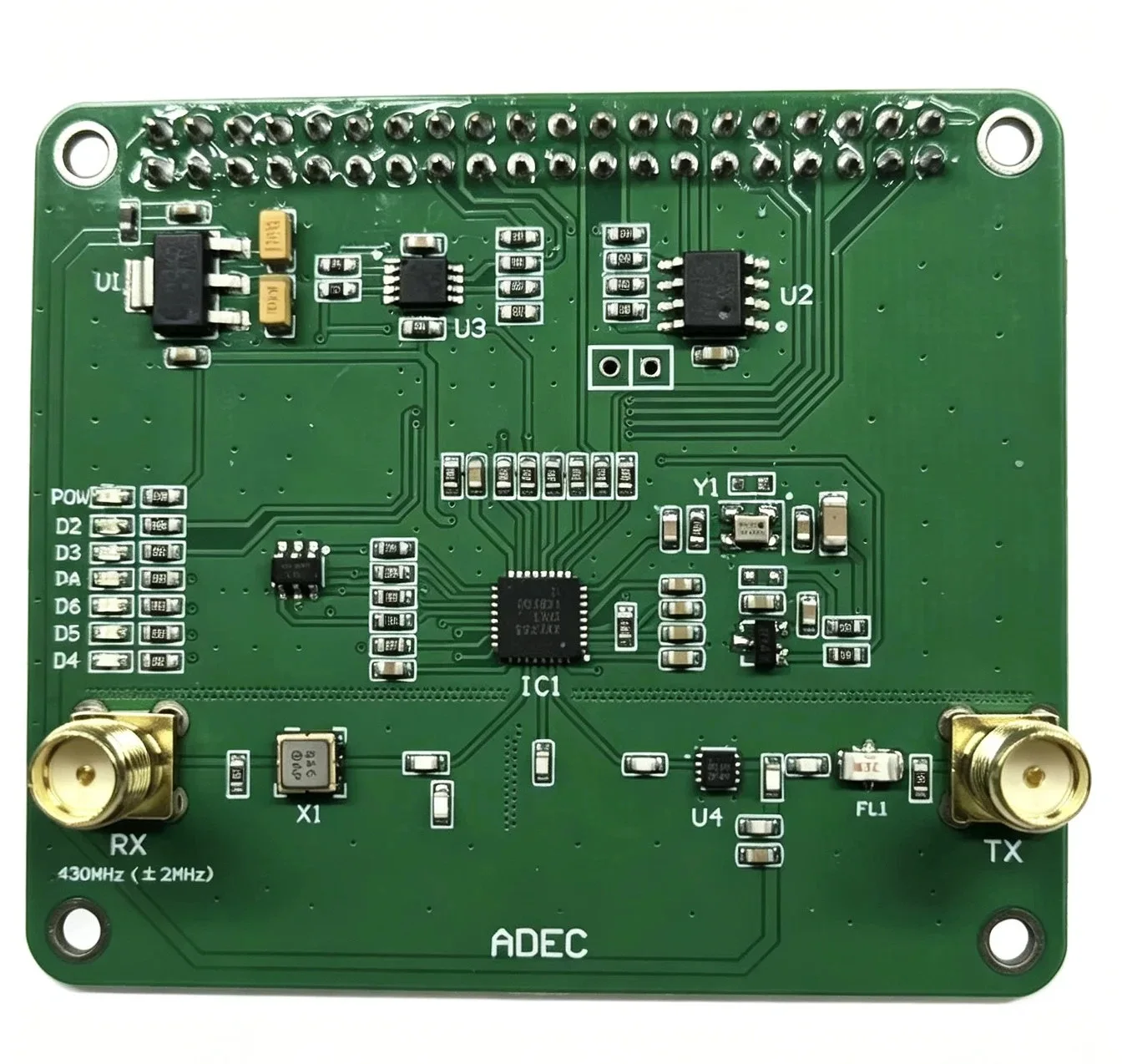 HAM TETRA TMO HAT SXceiver Duplexer UHF For Raspberry PI 3B/3B+/4B/5B