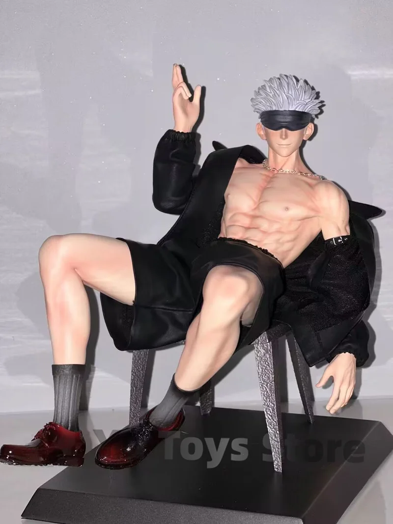 New Jujutsu Kaisen Gojo Satoru Limited Edition Gk Handwork Statue Figures Collectible Model Toy Room Ornaments Surprise Gift