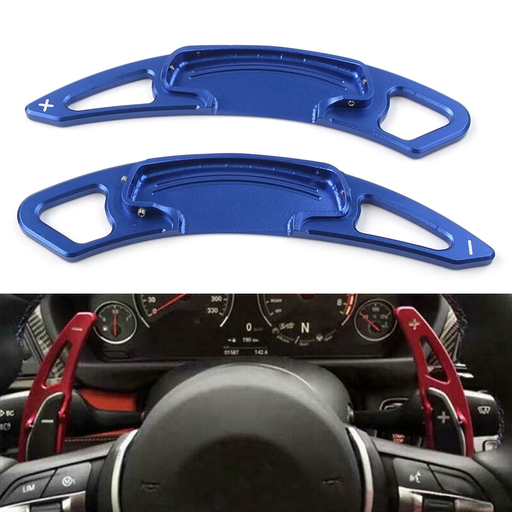 2Pcs Car Steering Wheel Shift Paddle Shifters Extensions Trim For Honda Accord 2013 2014 2015 2016 2017 2018 2019 CNC Aluminum