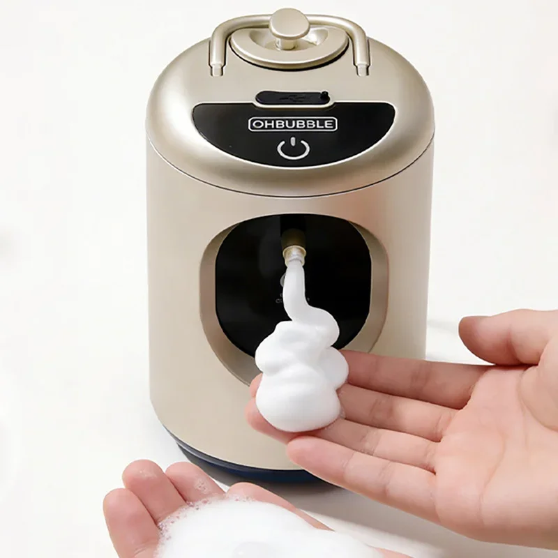 Soap dispenser electric foam hand sanitizer kitchen detergent automatic sensor no punching for wall hanging  dispenser bathroom