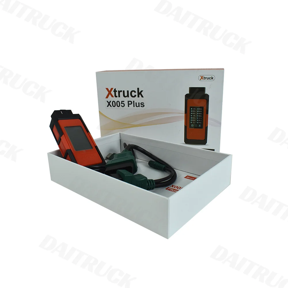 Xtruck X005 plus Intelligent Diagnostics ECU for fast processing flash subsequent diagnostic system model supports Sinotruck