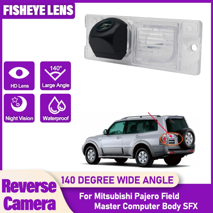 Car Backup Rear View Camera For Mitsubishi Pajero 4th 2006~2016 2017 2018 hd CCD Night Vision Waterproof Parking Camera