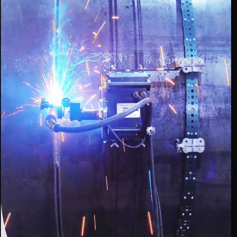 

Magnetic welding carriage pipe all-position automatic welding trolley tractor