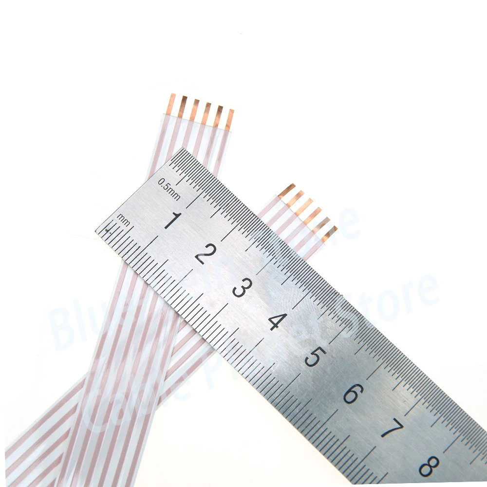 

CABO FLAT 1 3 5 10 M LENGTH 6PIN 15MM WIDTH FLEXIBLE FFC CABLE WITH CE ROHS CERTIFICATION