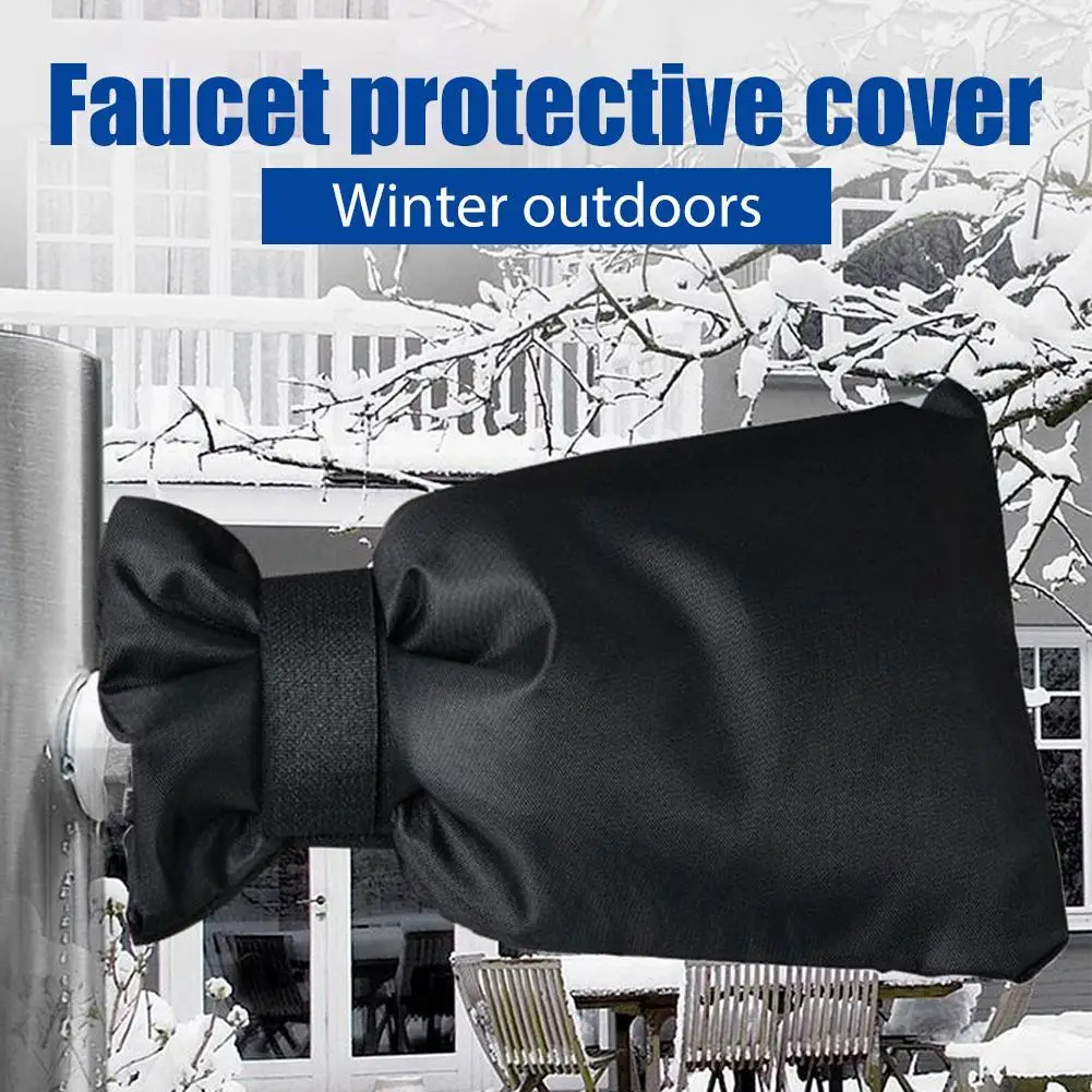 

Outdoor Faucet Covers Winter Freeze Protection Upgraded Thicken Garden Faucet Socks Waterproof Reusable Hose Insulated Spigot