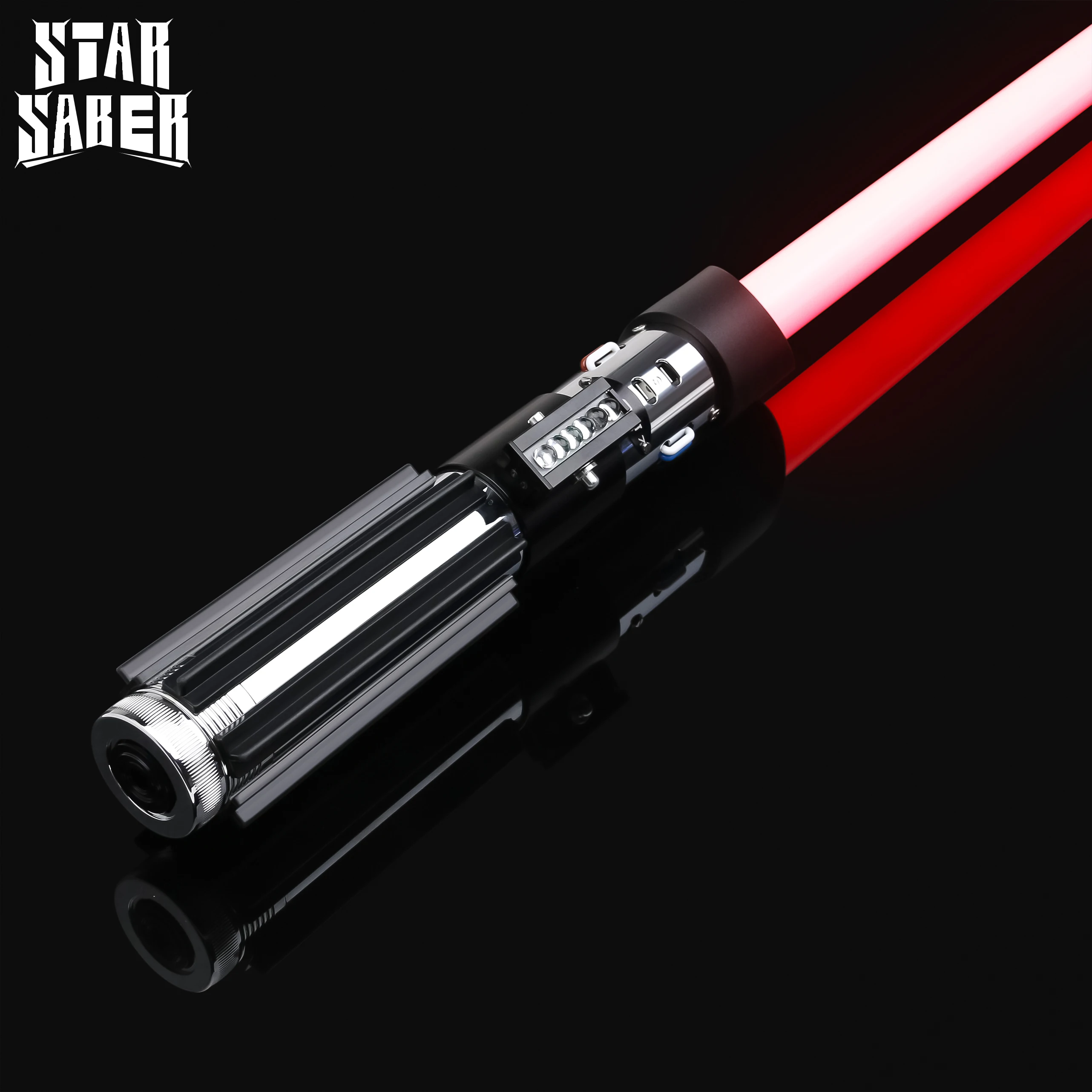 STARSABER Darth Vader EP5 Lightsaber Metal Hilt LED Strip Blade Neopixel Smooth Swing Laser Sword Cosplay Replica Gift