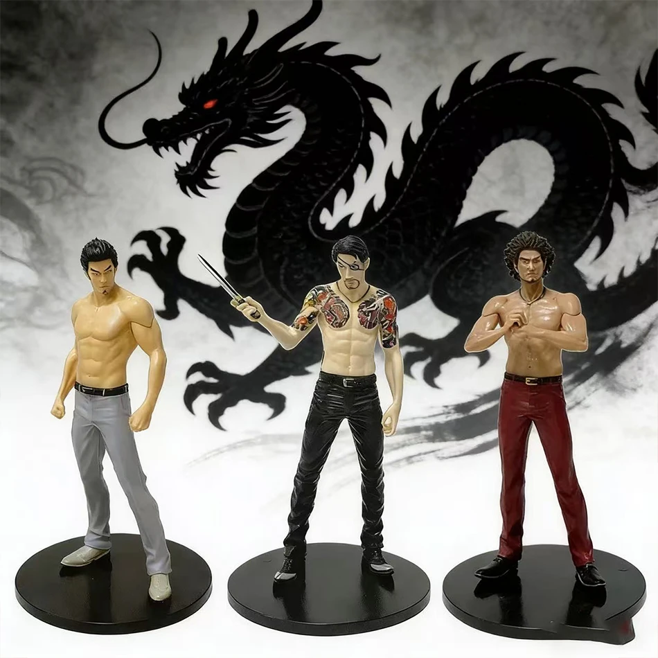 Figura de Acción de Yakuza de 17 cm, Kiryu Kazuma, Goro Majima, Figura de Anime, Juego de Lucha de Aventuras, Modelo de PVC, Regalos