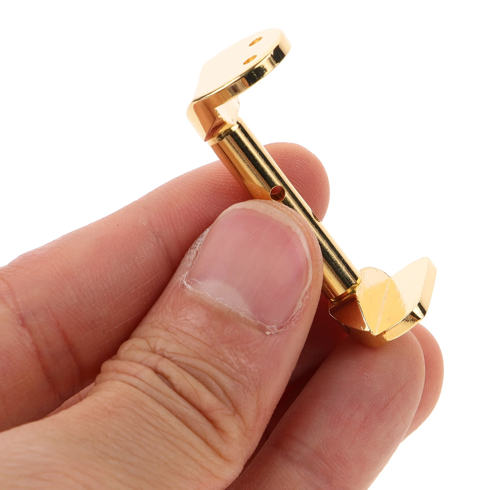 

2pcs Violin Chin Rest Screw 3/4 4/4 Small Replacement Parts Metal Fixing Screws For Violin Durable Support Efficient