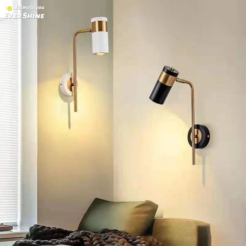 

LED Wall Lamps Interior Lighting Fixture Bedroom Bedside TV Living Room Corridors Home Decoration Modern Wall Light Sconces