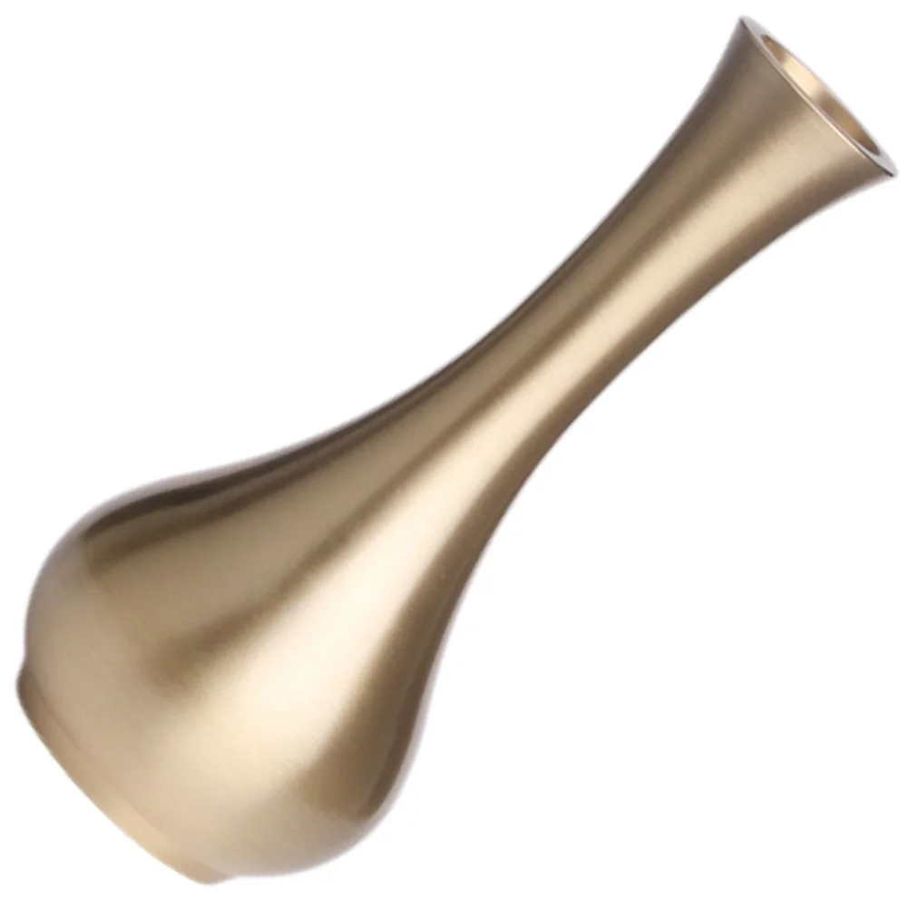 

1pcs Small Brass Vase For Flowers Exquisite Table Centerpiece Artificial Fresh Dried Bouquets Decorative Flower Arrangement