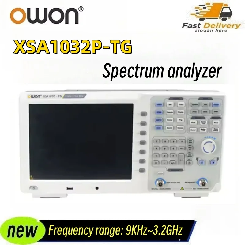 OWON XSA1032P-TG 9kHz-3.2GHz Spectrum Analyzer Tracking Generator with 10.4-inch Multi-touch LCD Screen
