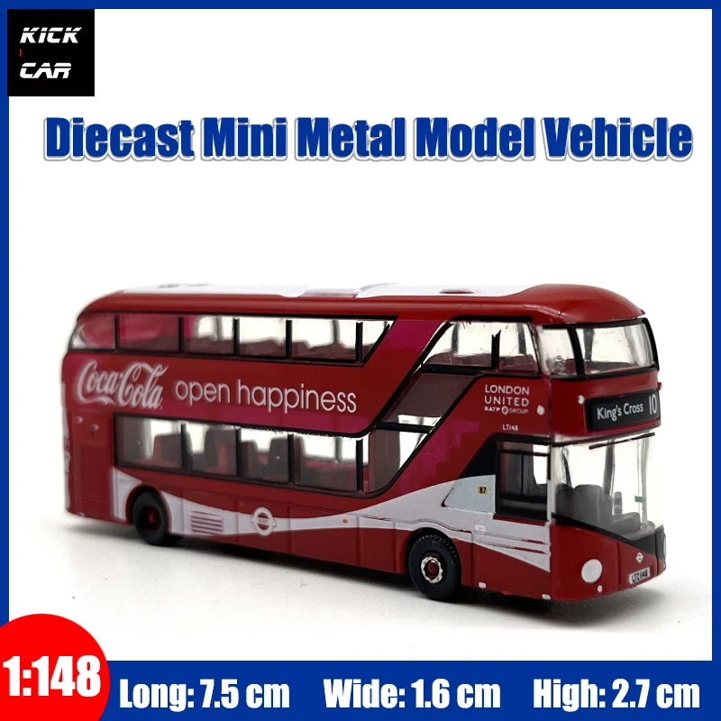 

OXFORD 1/148 Bus Model Car Alloy Model Alloy Sports Bus Toy Bus Collection Toy Gifts Hobby Collection