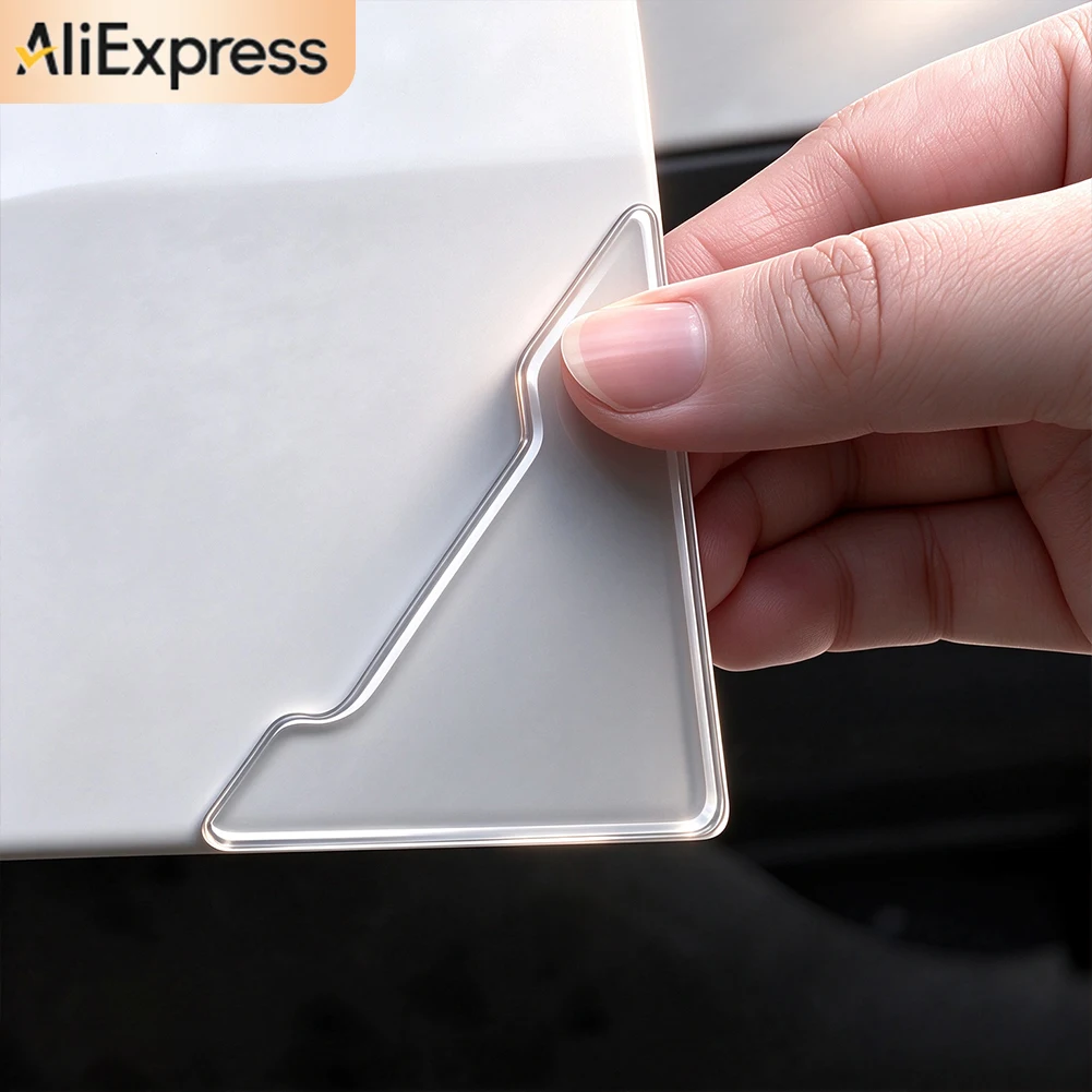 Car Door Corner Guard Silicone Anti-Scratch Rubber Protector Stickers For Land Rover Defender 90 110 130 Range Rover Sport HSE
