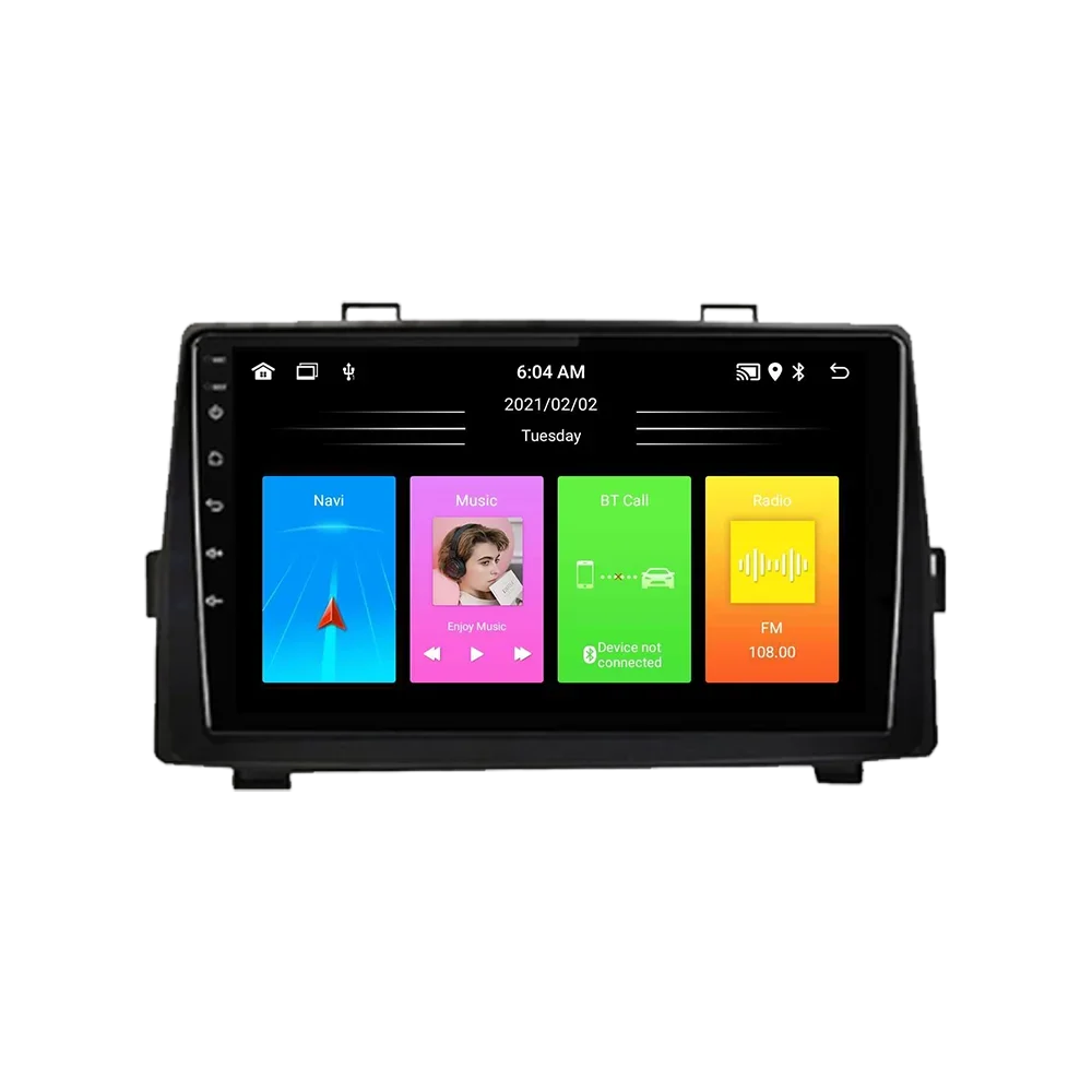 Voor Toyota Noah Voxy 70 2007-2013 2 Din Android Autoradio Stereo GPS Carplay Navigatie Head Unit Autoradio multimedia Kaarten - afbeelding 2