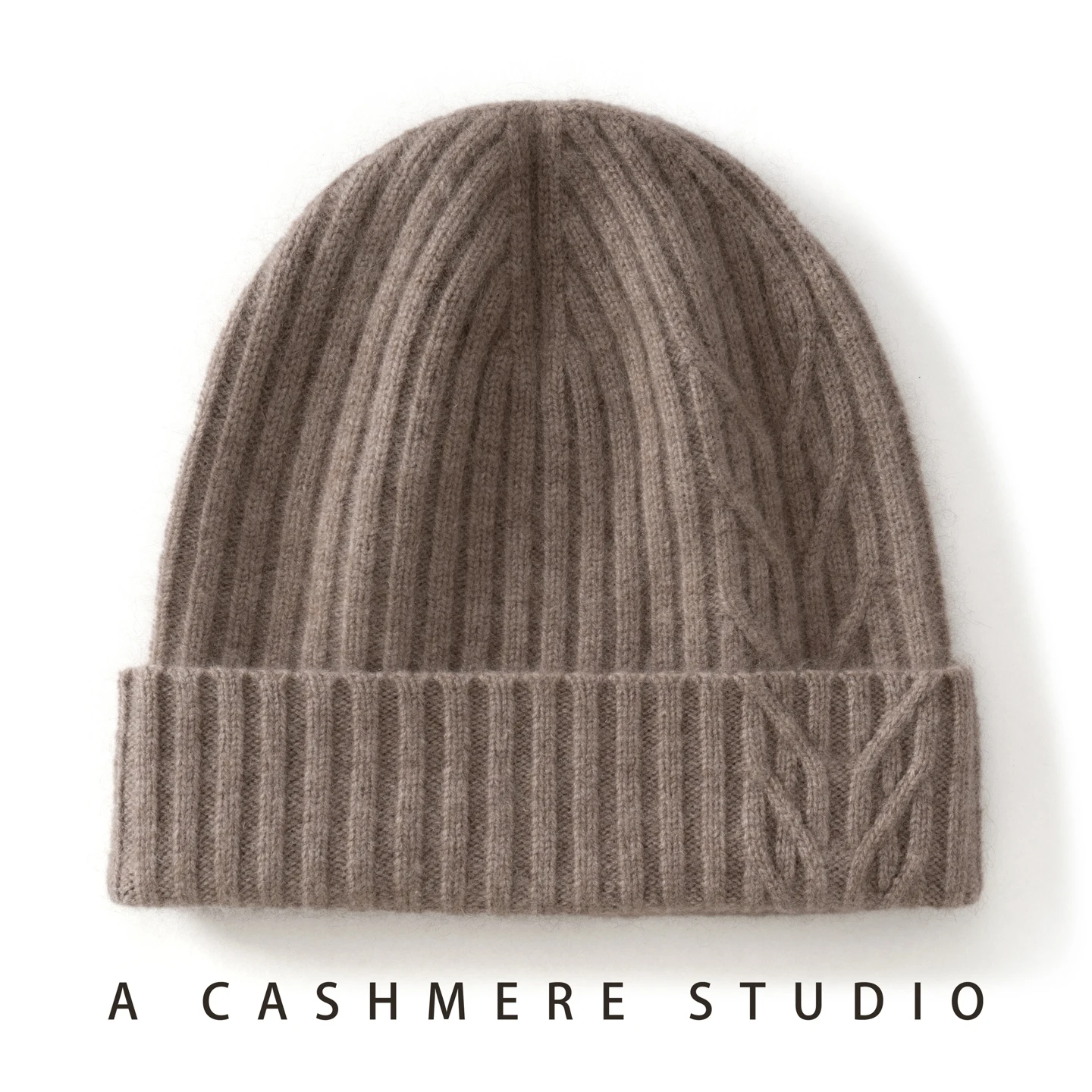 Hot Sale New Winter Women Hats 100% Cashmere Knitted Headgears Men Soft Warm Hat Fashion Casual Outdoor Unisex Cap 7 Colors