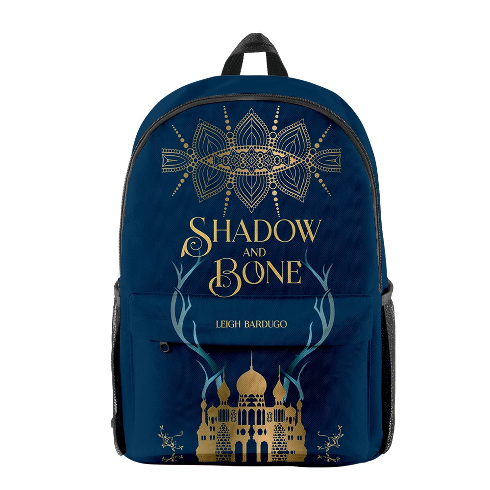 Harajuku Novelty Cool Shadow and Bone pupil Bookbag Notebook Backpacks 3D Print Oxford Waterproof Boys/Girls Travel Backpacks