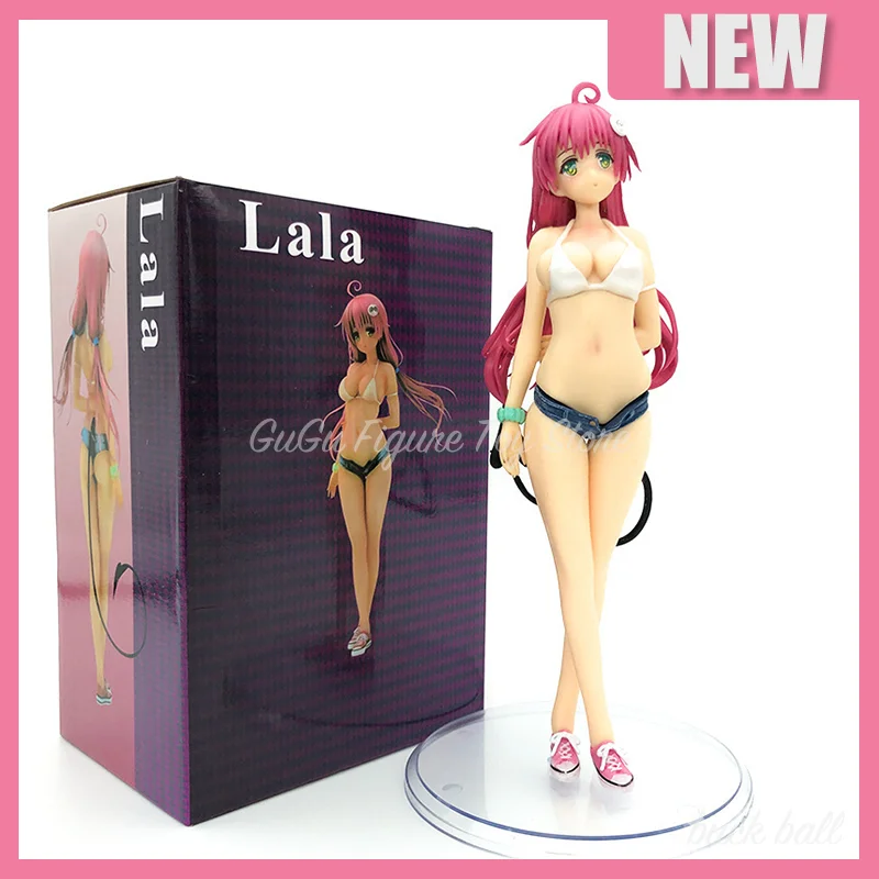 22cm Alter To Love Ru Figure Lala Satalin Anime Figures Golden Darkness Sexy Red Tail Swimsuit Girl Gk Collection Statue Boy Gif