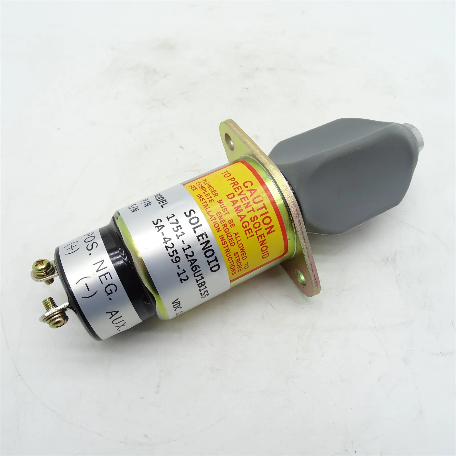 

1751-12A6U1B1S5 SA-4259-12 12V Flameout Solenoid Valve suitable for Z482 D902 D722 engines