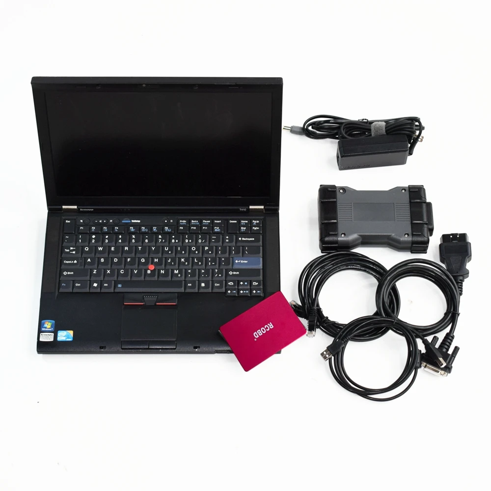 MB STAR VCI C6 with Doip Protocol with V12.2024 Software in Laptop T410 I5 CPU Used Computer Auto Diagnostic Tool For Mercedes