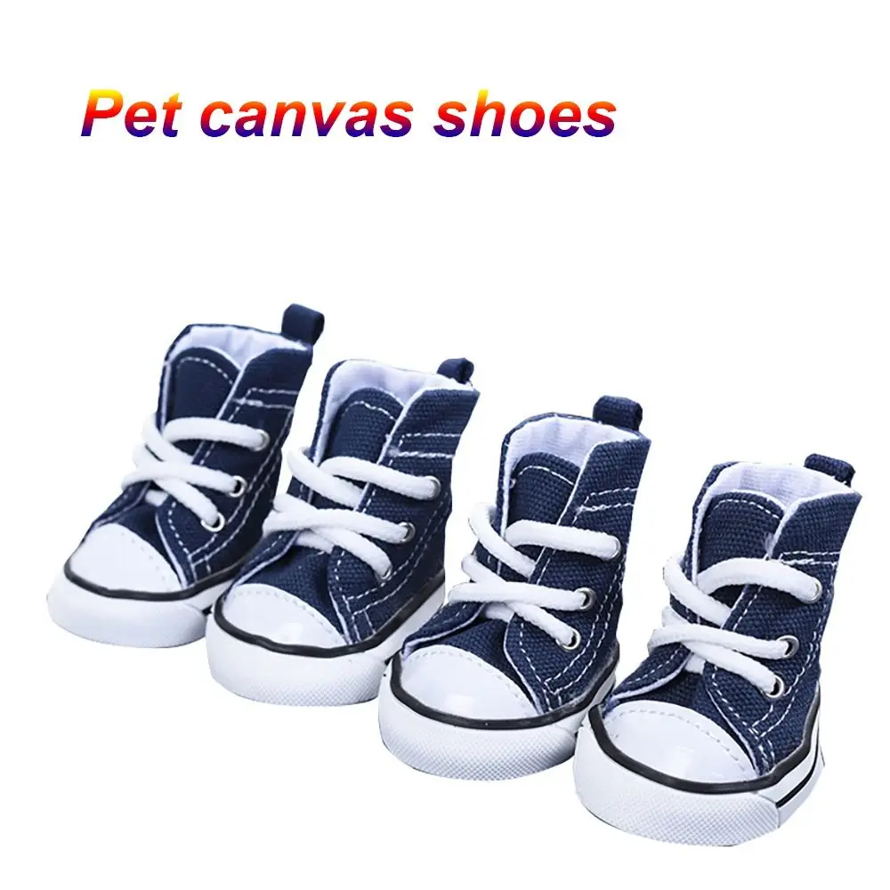 

Creative 4PCS/Set Pet Shoes with Adjustable Drawstring Waterproof Puppy Pet Dogs Boots Breathable Dirt-proof Pet Supplies Pets