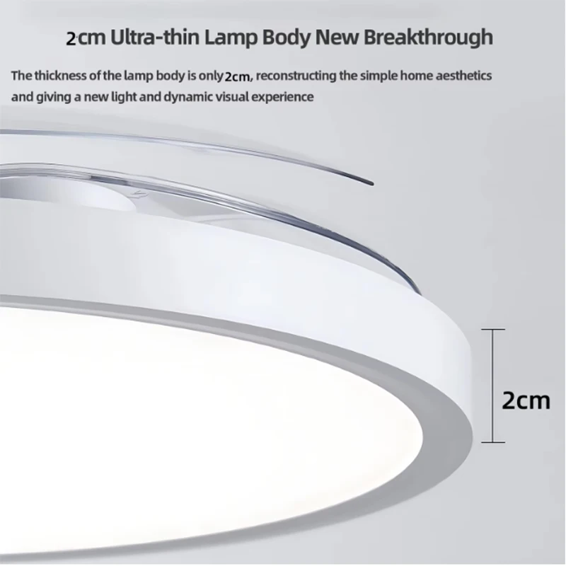 Smart Invisible LED Ceiling Fan Lights DC motor Large Air Volume folding blades fan lamp chandelier kitchen Bedroom Dining room