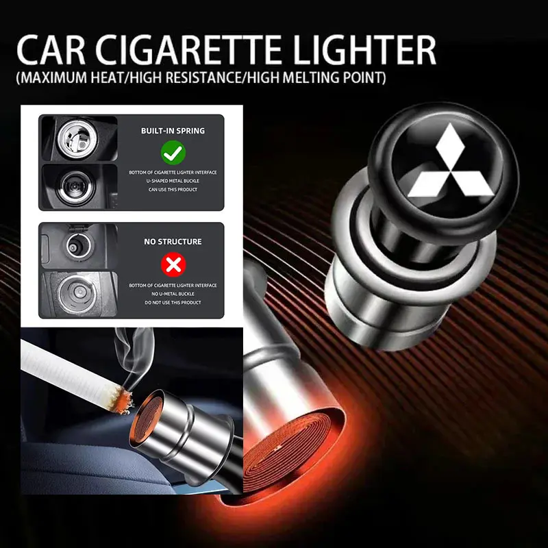 

Автомобильный внутренний прикуриватель, вилка питания для Mitsubishi ralliart Lancer 9 10 ASX Outlander Pajero L200, автоаксессуары