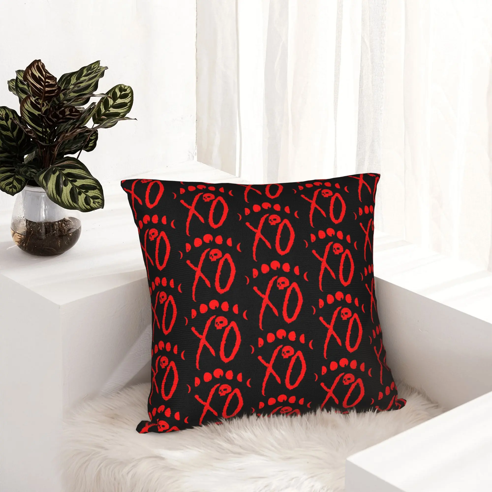 The Weeknd Pillowcase Printed Polyester Cushion Cover Decoration Dawn FM Starboy Blinding Lights Pillow Case Cover Home Square