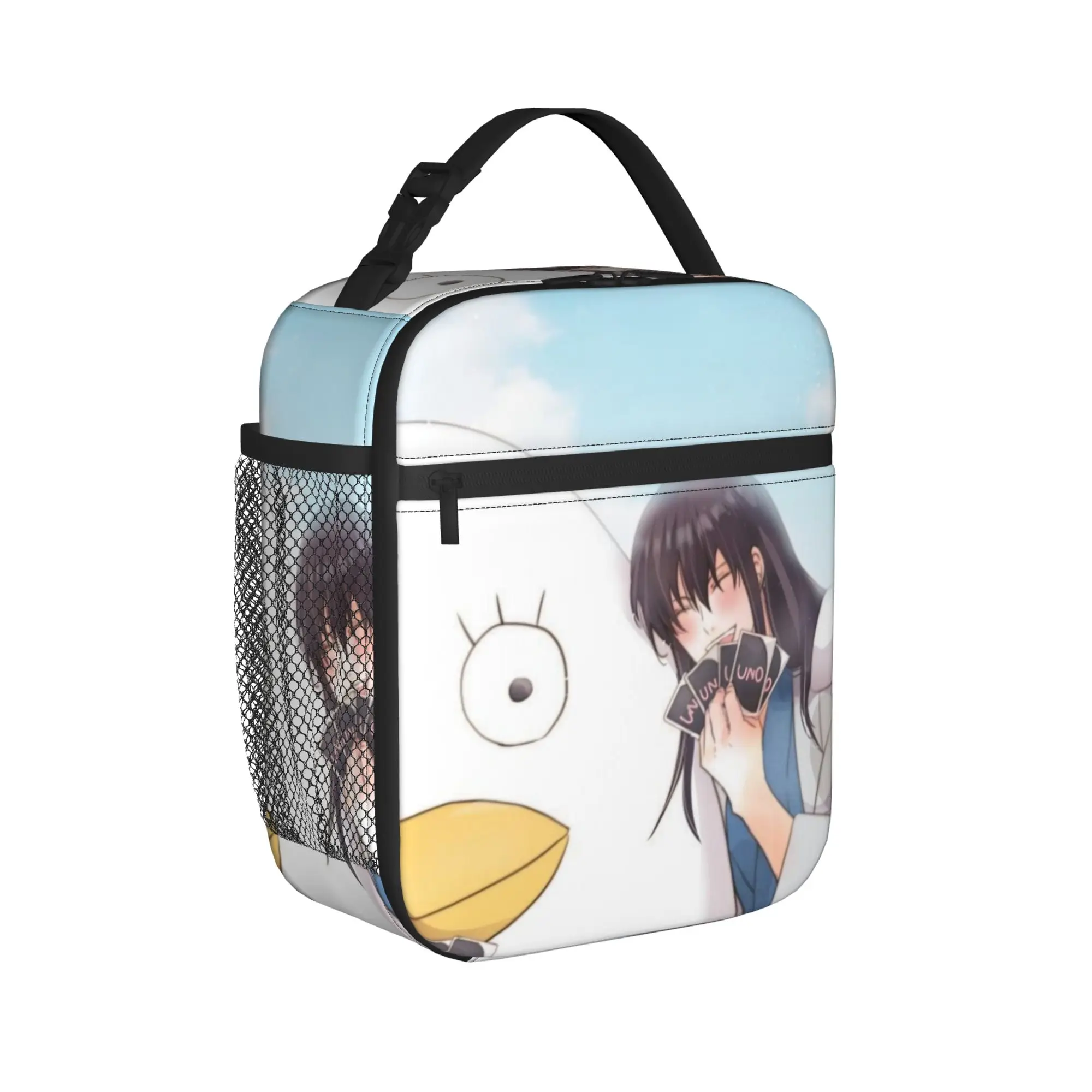 Elizabeth Gintama Tapestry anime Accessories Insulated Lunch Bag For School Office Food Portable Cooler Thermal Lunch Boxes