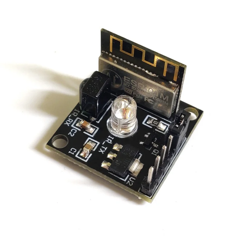 T85c esp8285 ESP-01M ir transceptor wifi módulo sem fio interruptor de controle remoto desenvolvimento placa aprendizagem esp 8285 ESP-01M