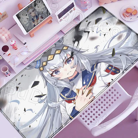 Riccu аниме Umamusume Oguri Cap коврик для мыши — фото устройства
