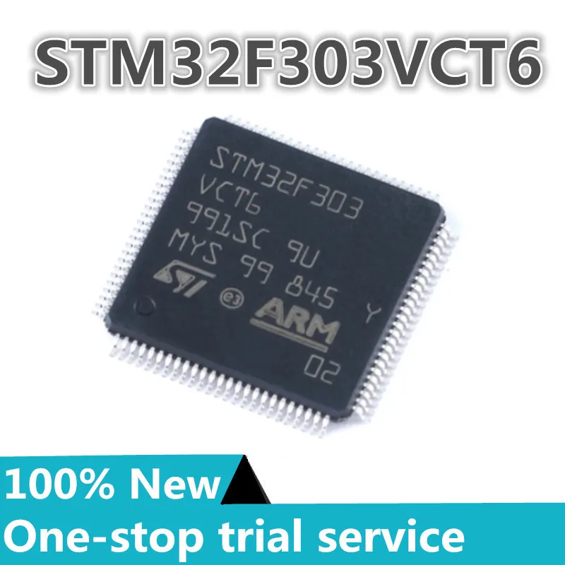 1PCS %New STM32F303VCT6 STM32F303VET6 STM32F303VCT7 STM32F303CBT6 STM32F303CCT6 STM32F303CBT7 STM32F303C8T6 STM32F303K8T6