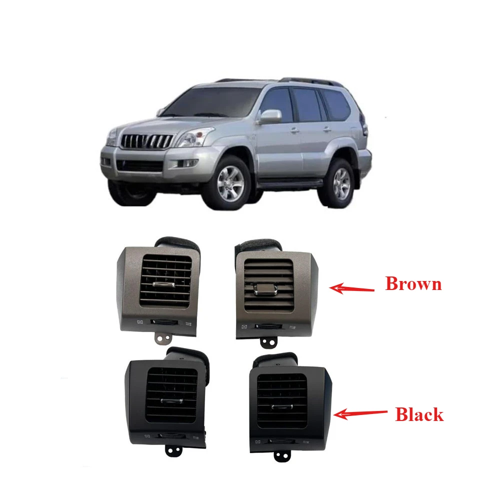 

1 Pcs Black or Brown AC Vent for Land Cruiser Prado 120 Dashboard Air Conditioner Outlet Fan Blade Leaf for Lexus GX470 03-09