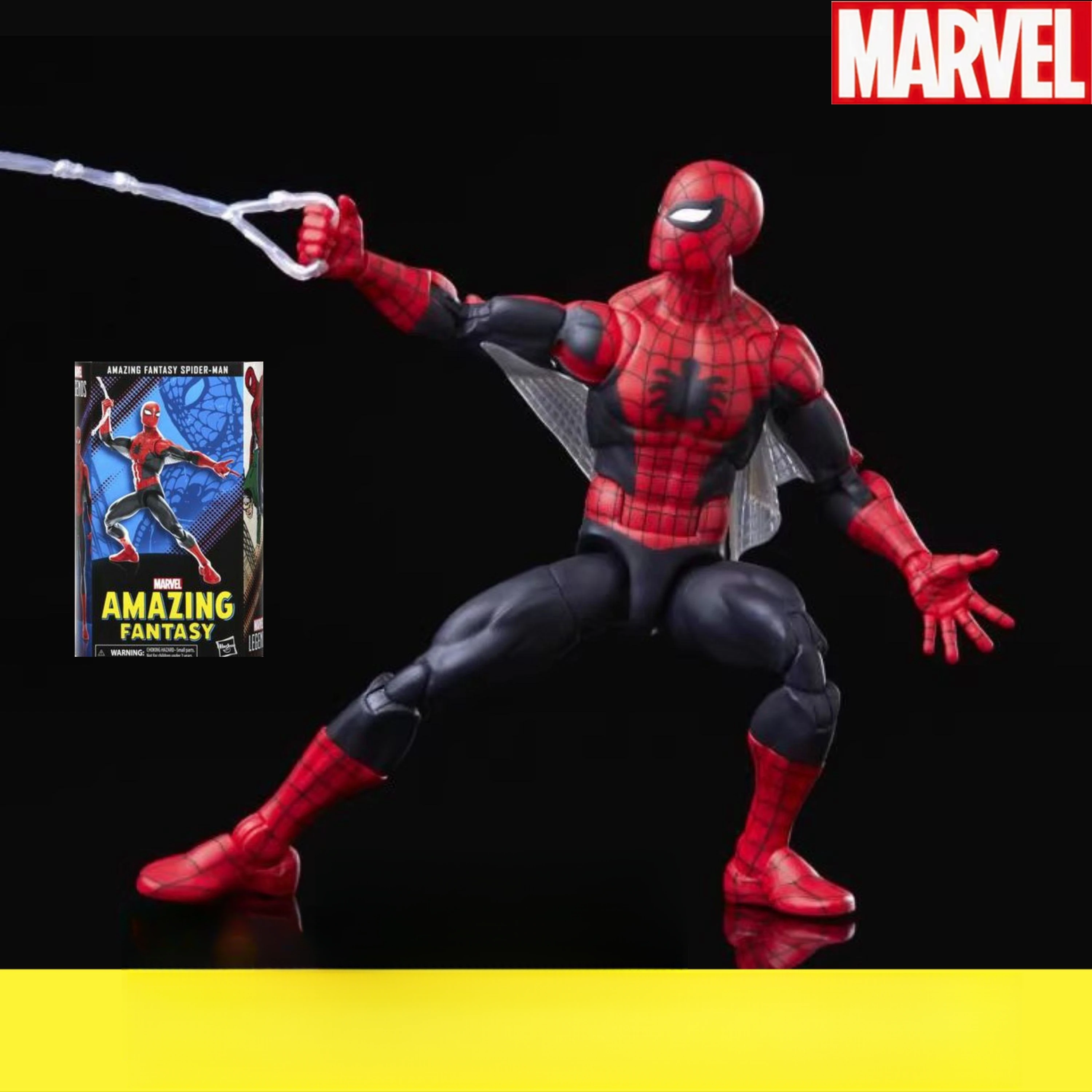 

Spot Us Version Hasbro 1/12 Ml 60th Anniversary Edition Amazing Spider Man Marvel Mobile Doll Birthday Gift Desktop Decoration