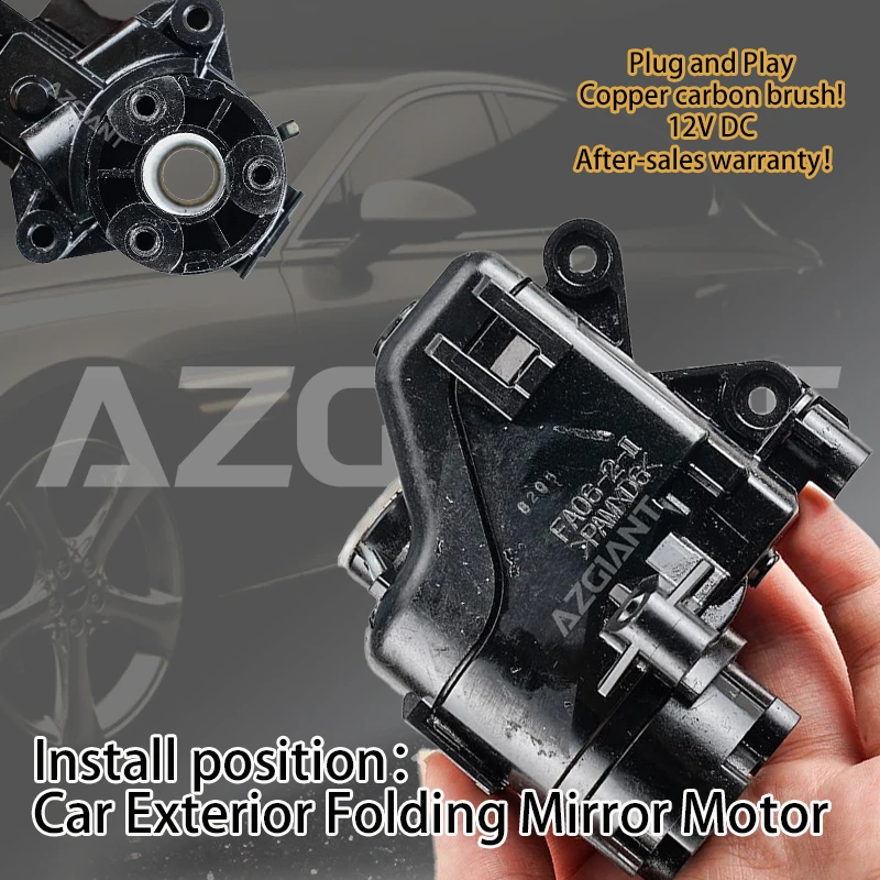 

For Mazda CX-30 CX-50 CX-3 CX-4 CX-5 CX-8 CX-9 Car Power Folding Unit Mirror ABS R L Motor Original plug mating Plug and Play