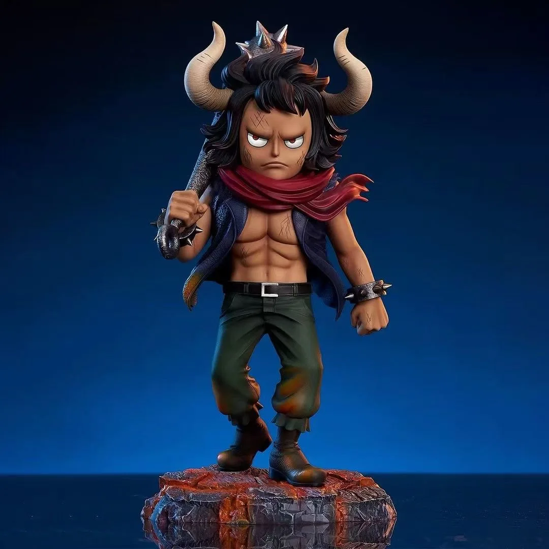 22cm Anime One Piece Figure childhood Kaidou Figures PVC GK Model Statue Doll Ornamen Collection Toys Gifts