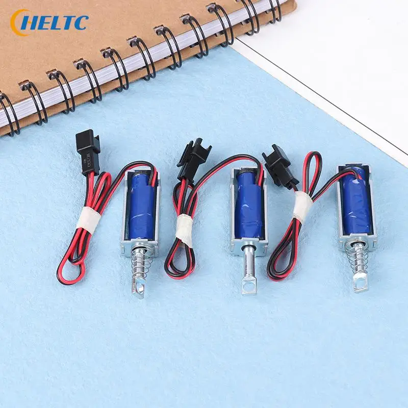 1pcs SM0537-1 Electromagnetic Lock DC 6V/12V/24V Magnetic Lock Electric Lock 1.5A/2A/1.2A Lock Linear Solenoid