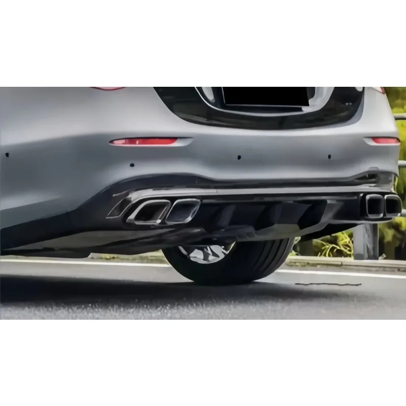 ناشر خلفي من ألياف الكربون الجافة W223 عالي الجودة لمصدات سيارة Mercedes Maybach W223 #2