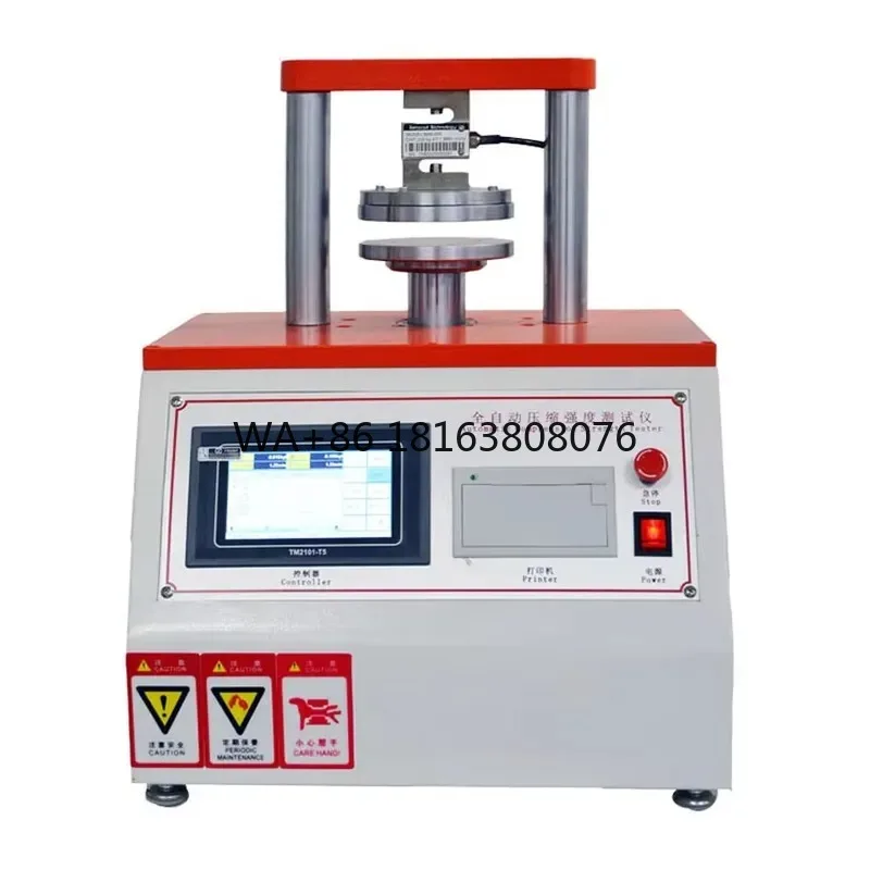 CNS Standard Digital Automatic Compression Strength Tester Electronic Power New Condition Plastic Equipment Adhesive