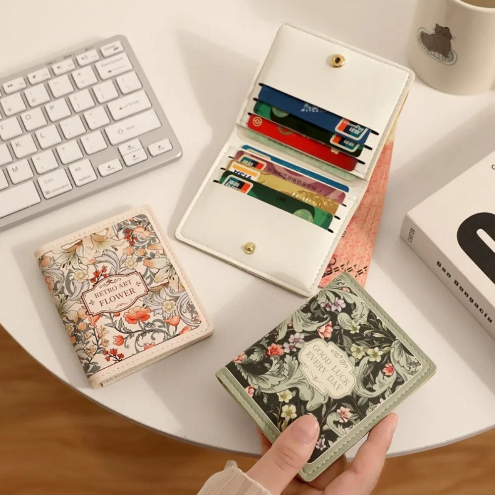 Portable Large Capacity Coin Purse Waterproof Lightweight Money Bag PU Leather ID Card Holder Women